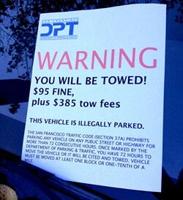 Pissy Driver Creates Fake Parking Ticket, Slaps it on Neighbor's Car