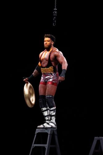 Will “Powerhouse” Hobbs wins Face of the Revolution Ladder Match during the All Elite Wrestling (AEW) Dynamite event at the Cow Palace on Wednesday, March 1, 2023.