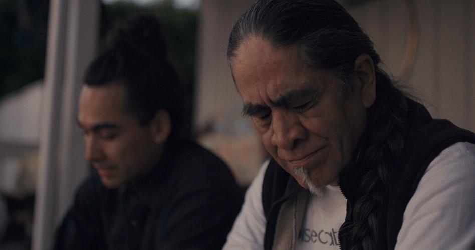 Julian Brave NoiseCat and Ed Archie NoiseCat