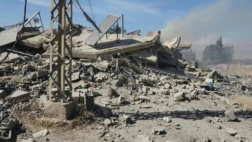 Destruction in Lebanon's Baalbek after Israeli strikes