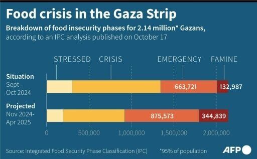 Gaza is experiencing a severe food crisis
