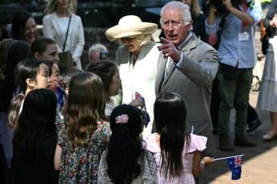 King Charles III and Queen Camilla attended church in Sydney in the monarch's first public appearance on their Australia tour